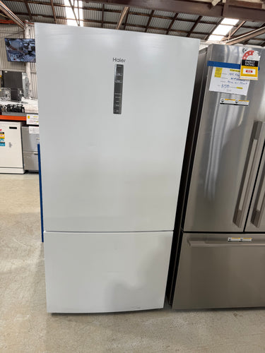 Factory second Haier 498L Bottom Mount Frost Free Fridge HRF520BW - Second Hand Appliances Geebung
